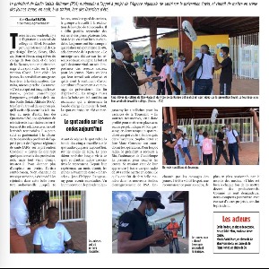 Des jeunes réalisent un spot vidéo et audio de prévention sur la Covid-19